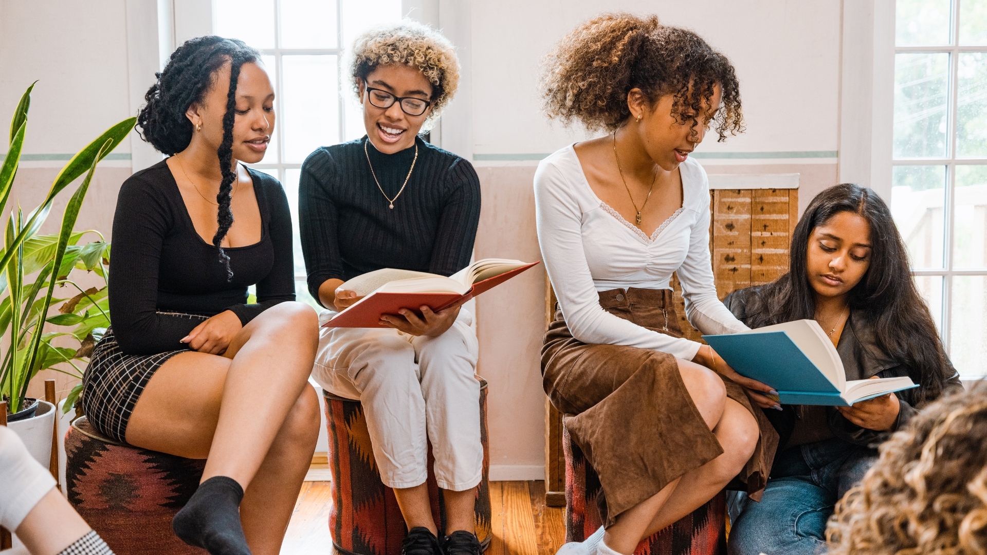 If you could start a celebrity book club, who's in it and what are you reading?