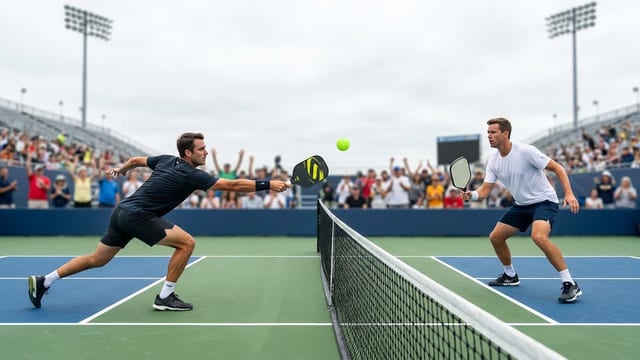 Watch PickleballTV live with others - see where the room stands and be on the air!
