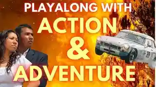 Watch action adventure movies and play along with your friends. Trivia, guessing games and more. Yippy-kai-yay!