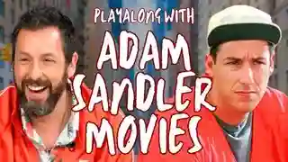Watch Adam Sandler movies and play along with your friends. Trivia, guessing games and more. T-t-t-today junior!
